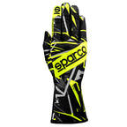 Sparco - Guanti karting K-Rookie (black/yellow) - Ravasicorse