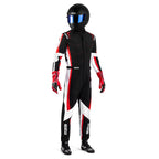 Sparco - Tuta kart Kerb Advanced FIA 8877-2022 (black/red/white)