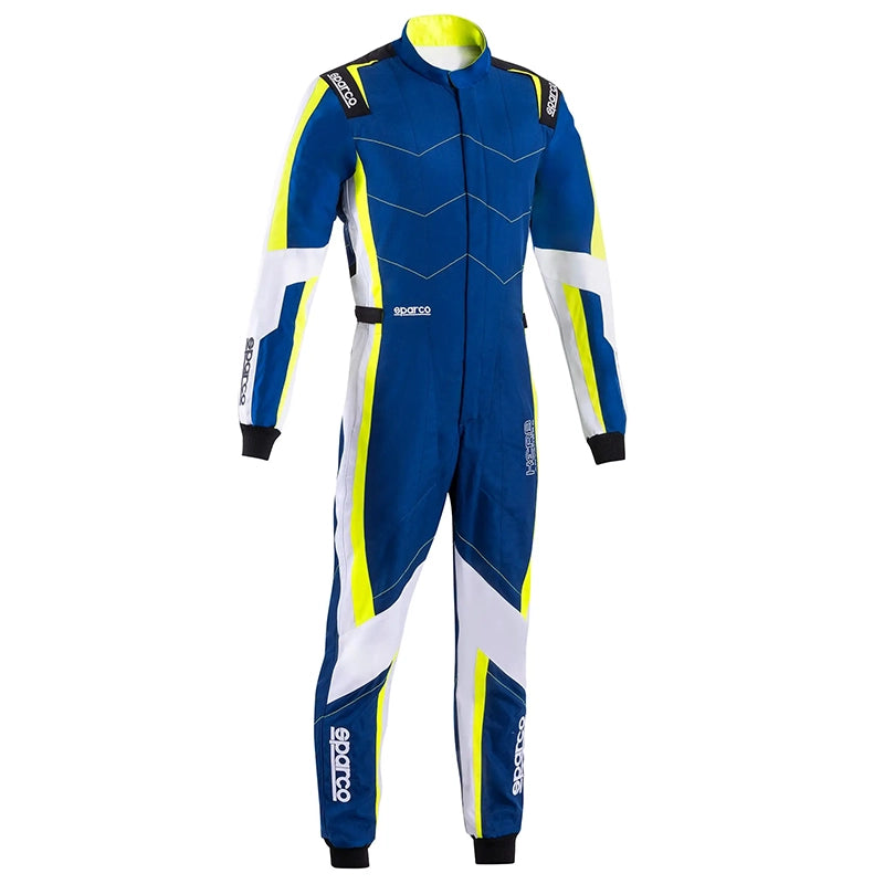 Sparco - Tuta kart Kerb Advanced FIA 8877-2022 (blue/yellow/white)