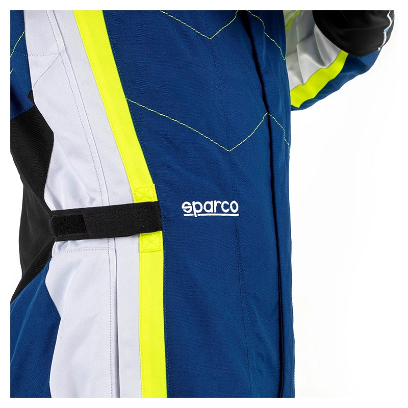 Sparco - Tuta kart Kerb Advanced FIA 8877-2022 (blue/yellow/white)
