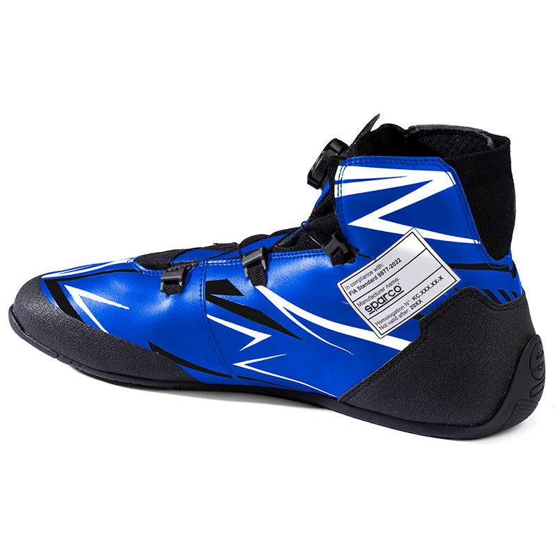 Sparco - Scarpe karting K-RAPID (black/blue) - Ravasicorse