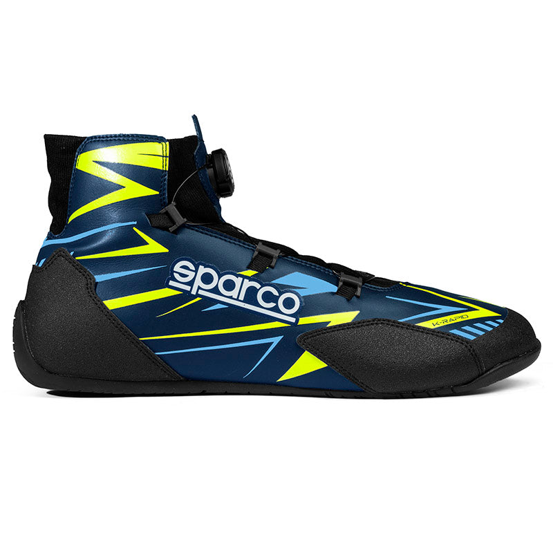 Sparco - Scarpe karting K-RAPID (black/blue/yellow) - Ravasicorse