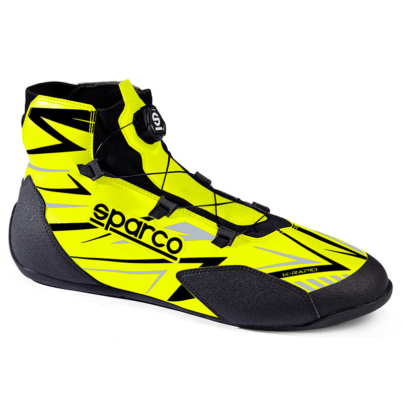 Sparco - Scarpe karting K-RAPID (black/yellow) - Ravasicorse
