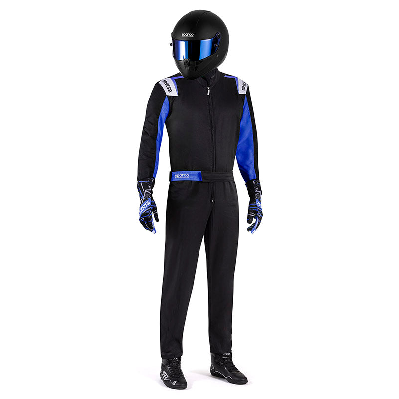 Sparco - Tuta Rookie Kart (black/blue) - Ravasicorse