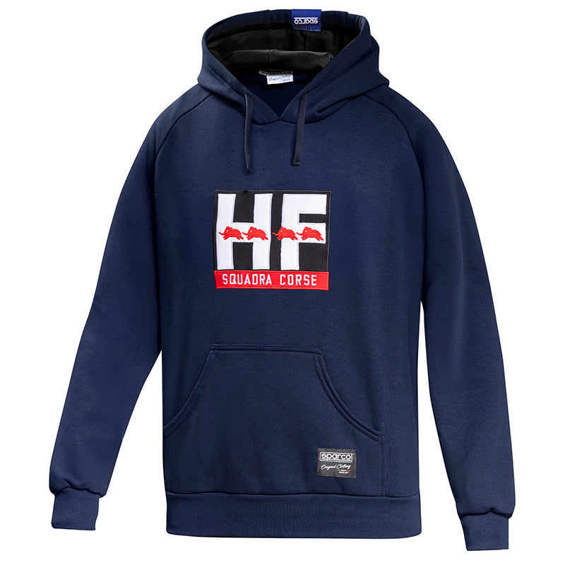 Sparco - Hoodie HF Squadra Corse (blue) - Ravasicorse