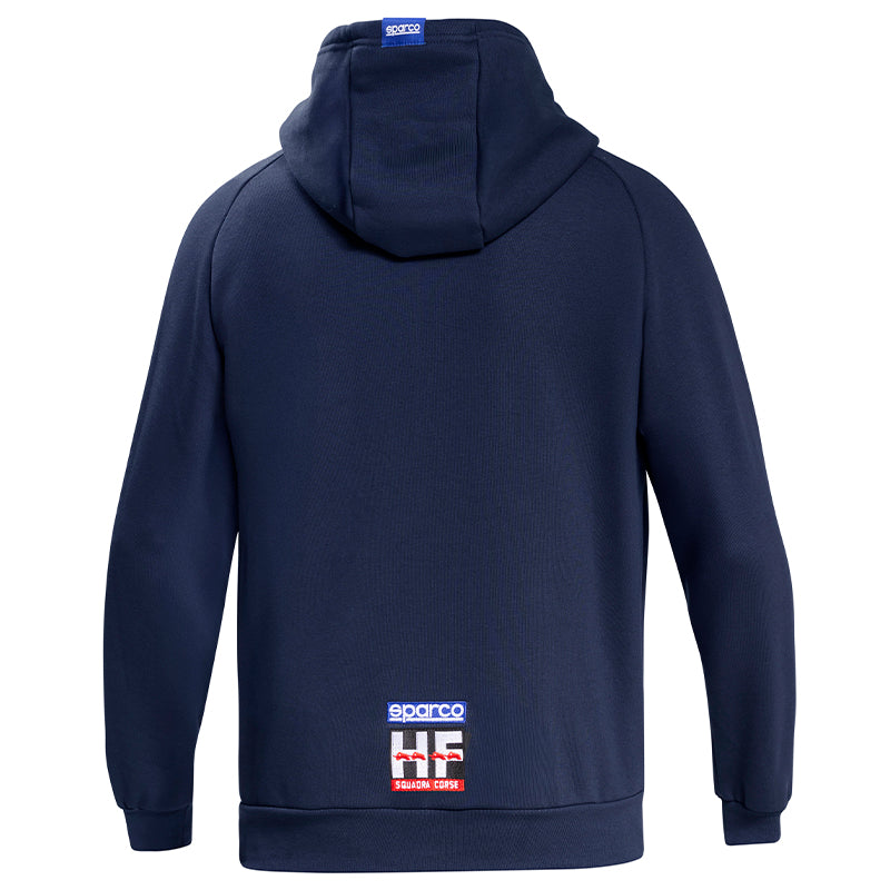 Sparco - Hoodie HF Squadra Corse (blue) - Ravasicorse