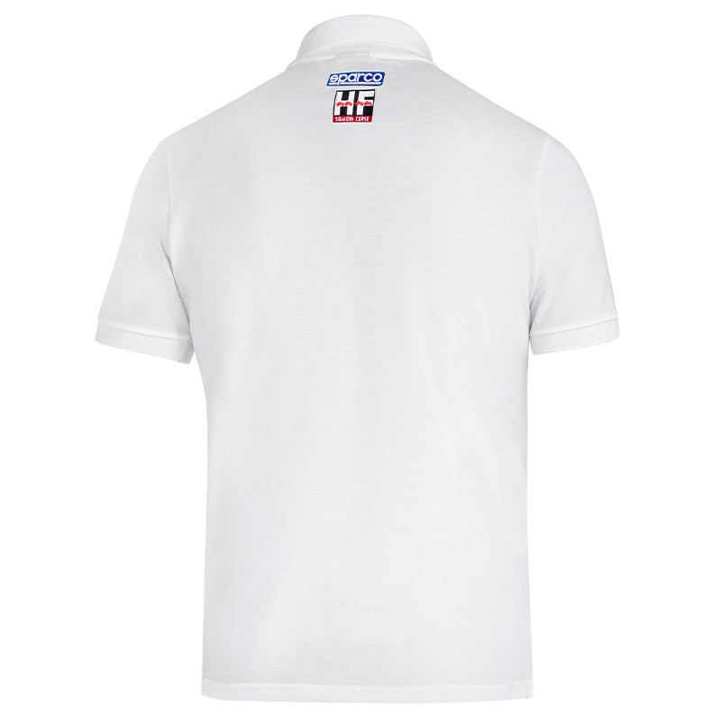 Sparco - Polo HF Squadra Corse (white) - Ravasicorse