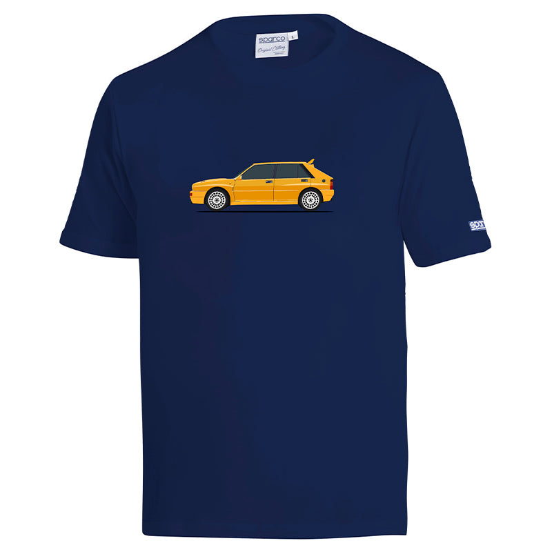 Sparco - T-Shirt Lancia Delta HF Integrale (blue) - Ravasicorse