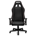Sparco - Poltrona Coach (nera con cuciture rosse)