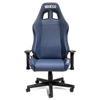 Sparco - Poltrona Coach (blue navy con cuciture argento)