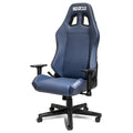 Sparco - Poltrona Coach (blue navy con cuciture argento)
