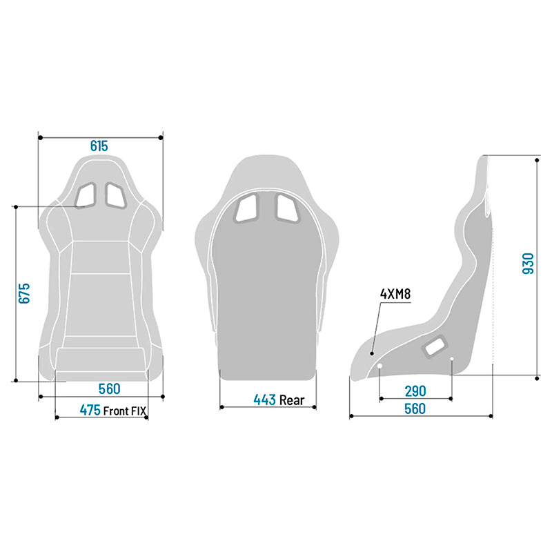 Sparco - Sedile Evo XL QRT X - Ravasicorse