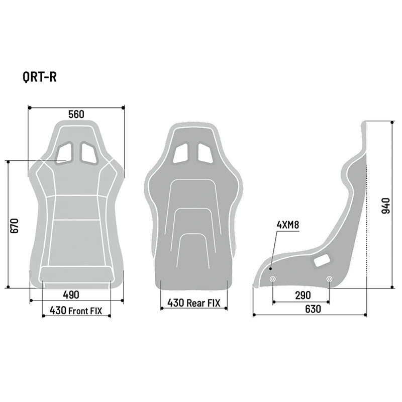Sparco - Sedile QRT-R