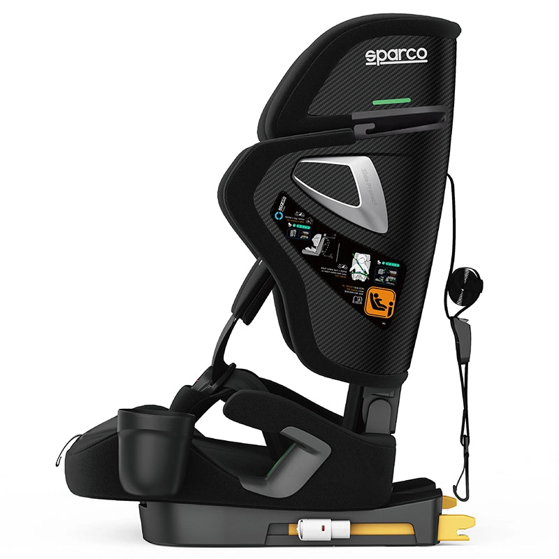 Sparco - SK8000I seggiolino per bambini 76 - 150 cm (ECE R129/04)