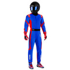Sparco - Tuta kart Thunder Advanced (blue/red - FIA 8877-2022) - Ravasicorse