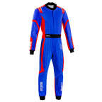 Sparco - Tuta kart Thunder Advanced (blue/red - FIA 8877-2022) - Ravasicorse