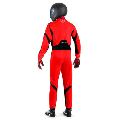 Sparco - Tuta kart Thunder Advanced (red - FIA 8877-2022) - Ravasicorse