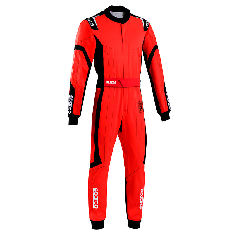 Sparco - Tuta kart Thunder Advanced (red - FIA 8877-2022) - Ravasicorse