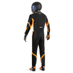 Sparco - Tuta kart Thunder Advanced (black/orange - FIA 8877-2022) - Ravasicorse