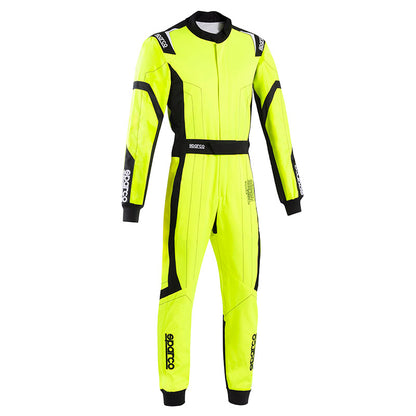 Sparco - Tuta kart Thunder Advanced (yellow - FIA 8877-2022) - Ravasicorse