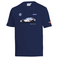 Sparco - T-Shirt Lancia Delta S4 Martini Racing (blue)