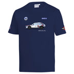 Sparco - T-Shirt Lancia Delta S4 Martini Racing (blue)