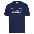 Sparco - T-Shirt Lancia Rally 037 Martini Racing (blue)
