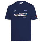 Sparco - T-Shirt Lancia Rally 037 Martini Racing (blue)