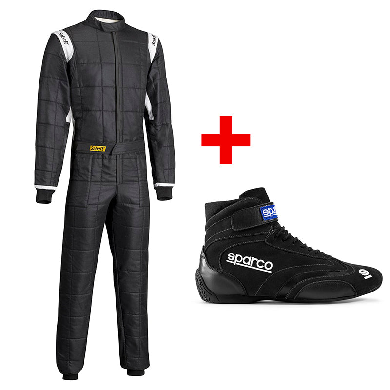 Sabelt Challenge TS-2 (black) + Sparco TOP (black) - Ravasicorse