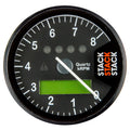 Stack - Contagiri Multifunzione ST700 Street Race 0-8.000 RPM (Ø80 mm - Black) - Ravasicorse