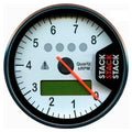 Stack - Contagiri Multifunzione ST700 Street Race 0-8.000 RPM (Ø80 mm - White) - Ravasicorse