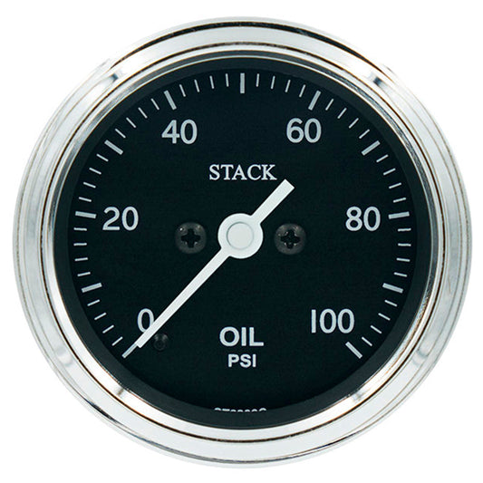 Stack - Passo-Passo Classic pressione olio 0-100 psi (Ø52 mm)