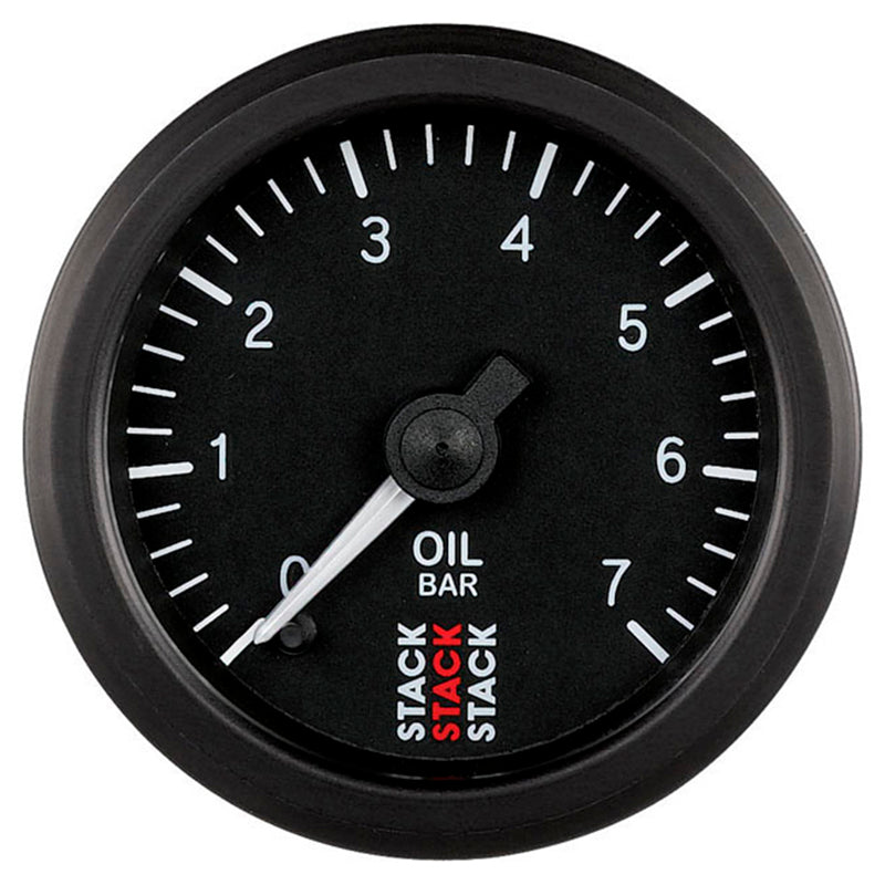 Stack - Passo-Passo pressione olio 0 - 7 bar (Ø52 mm - Black) - Ravasicorse