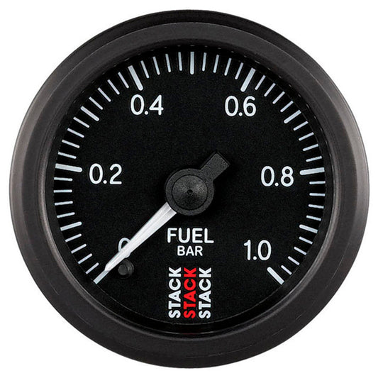 Stack - Passo-Passo pressione carburante 0 - 1 bar (Ø52 mm - Black)