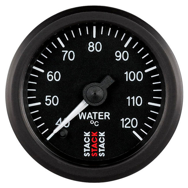 Stack - Passo-Passo temperatura acqua 40 - 120 °C (Ø52 mm - Black) - Ravasicorse