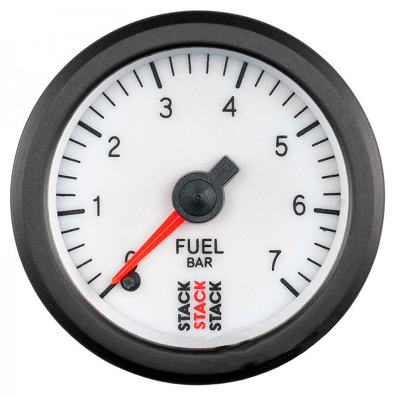 Stack - Passo-Passo pressione carburante 0 - 7 bar (Ø52 mm - White) - Ravasicorse