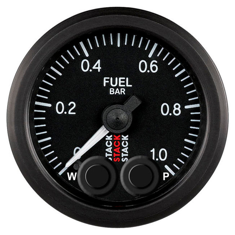 Stack - Procontrol pressione carburante 0-1 bar (Ø52 mm) - Ravasicorse
