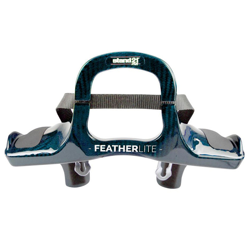 Stand 21 - Hans FHR System Featherlite 20° / 30° (carbon blue) - Ravasicorse