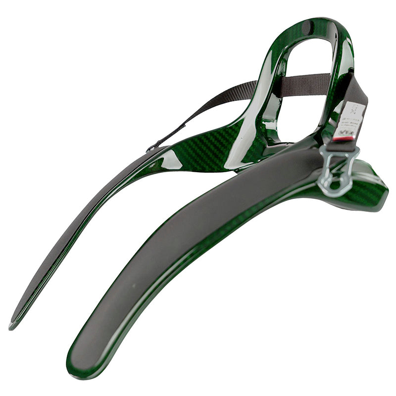 Stand 21 - Hans FHR System Featherlite 20° / 30° (carbon green) - Ravasicorse