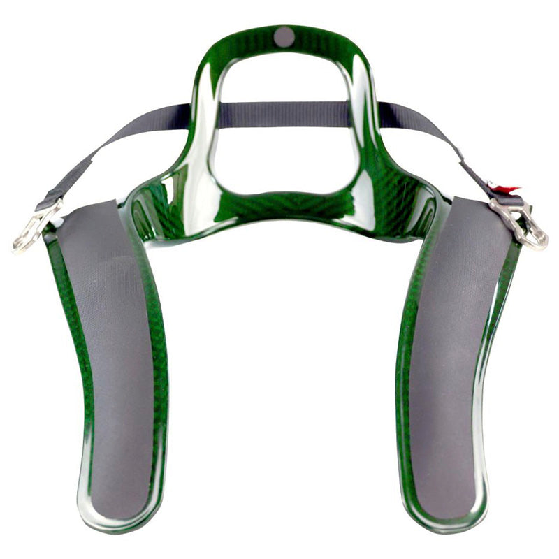 Stand 21 - Hans FHR System Featherlite 20° / 30° (carbon green) - Ravasicorse