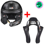 PROMO PACK: Stilo - VENTI4 WRC Carbon Rally (FIA 8859-2024) + Hans - Club & Sport 2 Composite - Ravasicorse