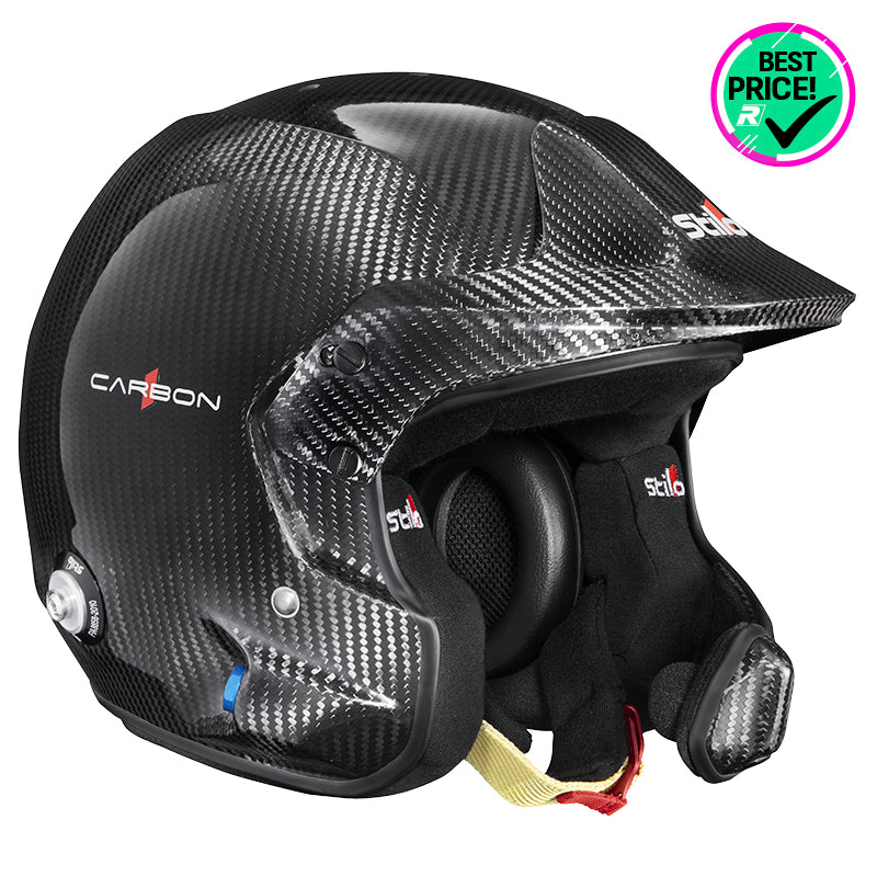 PROMO PACK: Stilo - VENTI4 WRC Carbon Rally (FIA 8859-2024) + Hans - Club & Sport 2 Composite - Ravasicorse