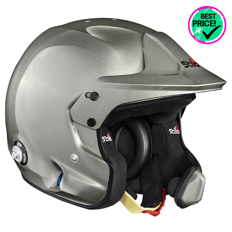 PROMO PACK: Stilo - VENTI4 WRC Composite titanium Rally (FIA 8859-2024) + Hans - Club & Sport 2 Composite - Ravasicorse
