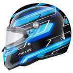 Stilo - Casco karting ST6 CMR Carbon Lite Graphyc (blue) - Snell CMR 2016