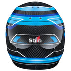 Stilo - Casco karting ST6 CMR Carbon Lite Graphyc (blue) - Snell CMR 2016