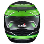 Stilo - Casco karting ST6 CMR Carbon Lite Graphyc (green) - Snell CMR 2016