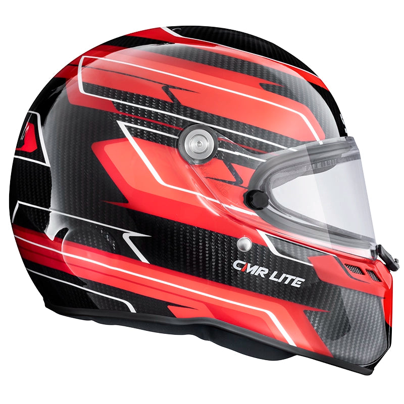 Stilo - Casco karting ST6 CMR Carbon Lite Graphyc (red) - Snell CMR 2016