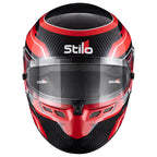 Stilo - Casco karting ST6 CMR Carbon Lite Graphyc (red) - Snell CMR 2016