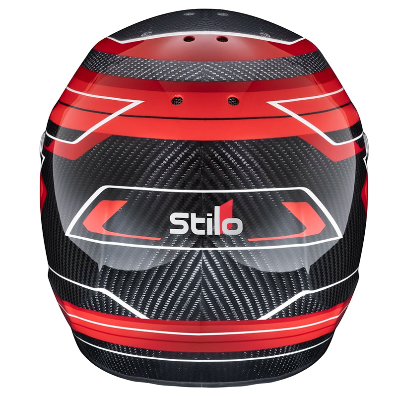 Stilo - Casco karting ST6 CMR Carbon Lite Graphyc (red) - Snell CMR 2016