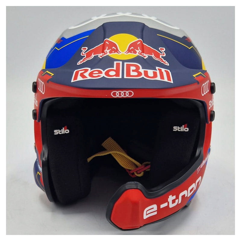 Stilo - Mini Helmet replica Carlos Sainz Sr. - Dakar 2024 winner (scala 1:2) - Ravasicorse